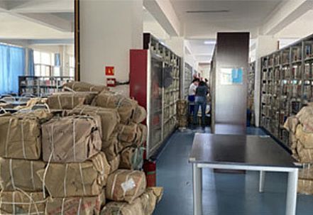 檔案館圖書館搬遷